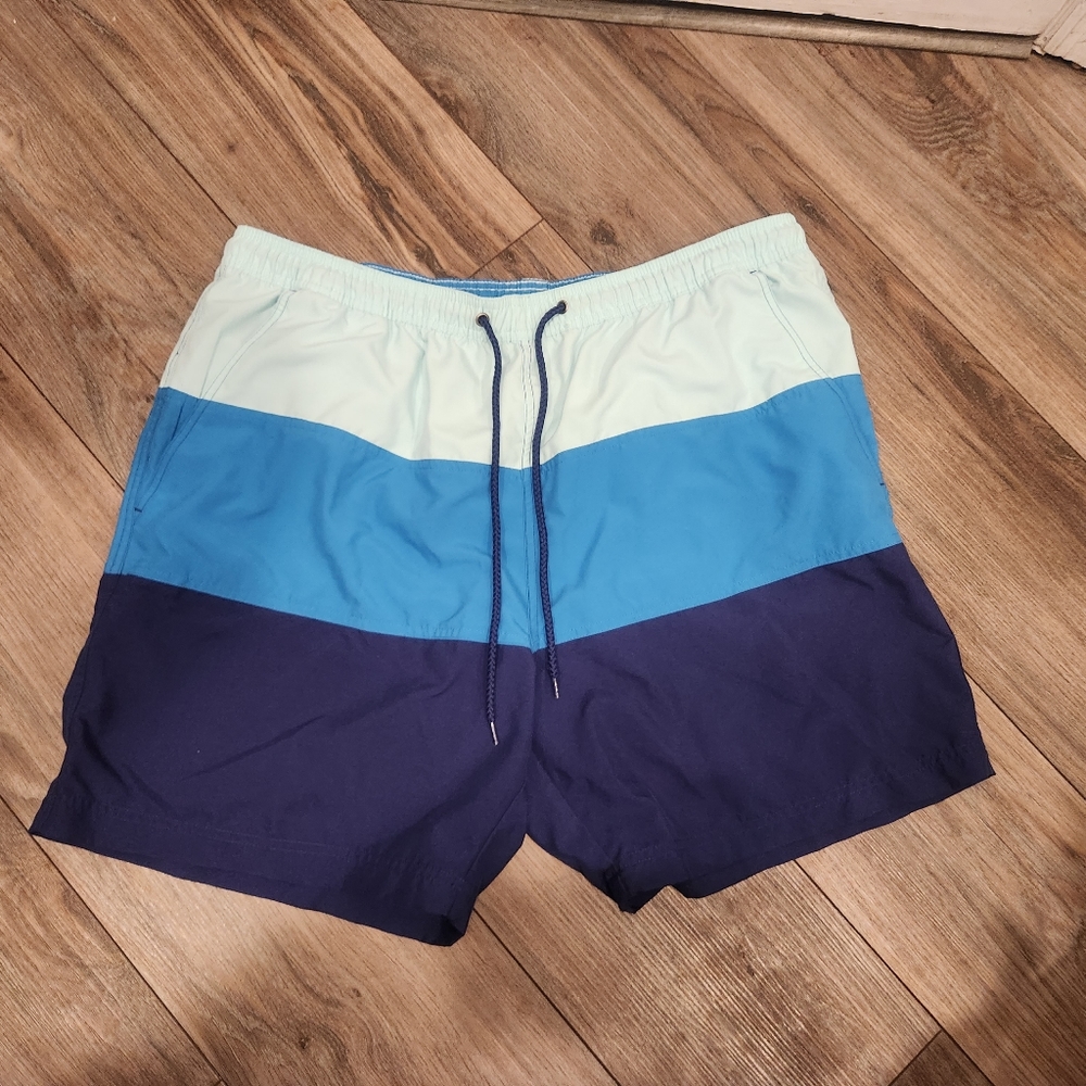Boca Classics Blue‎ Men's Swim Shorts/Trunks